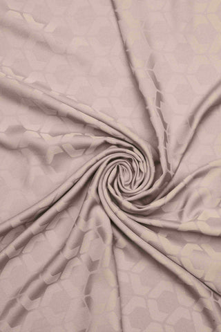 Mountain Jacquard Light Beige Shawl