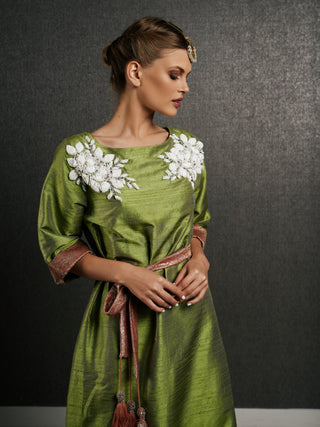 Mays Maharani Kaftan in Olive