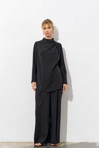 Adeline Modal Co-Ord Set – Black