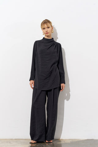 Adeline Modal Co-Ord Set – Black