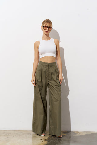 PULSE Cotton Cargo Trousers - Khaki
