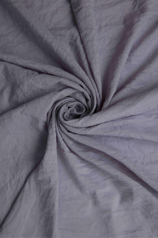 Velda Rectangular Silver Gray Cotton Shawl