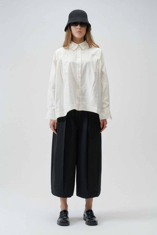 Moon Poplin Shirt – Cream