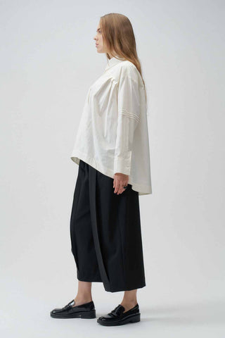 Moon Poplin Shirt – Cream