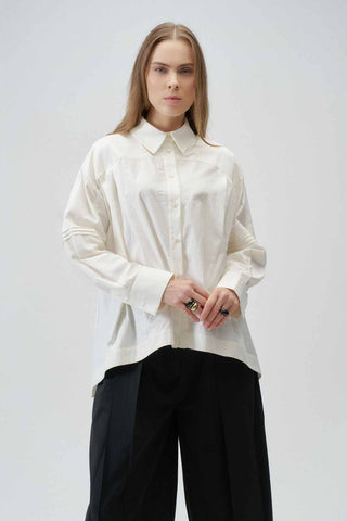 Moon Poplin Shirt – Cream