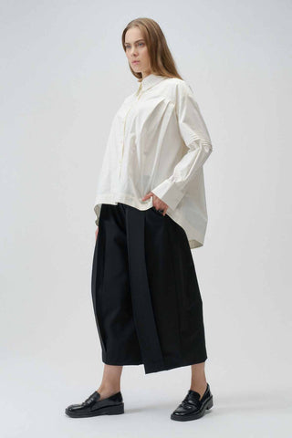 Moon Poplin Shirt – Cream