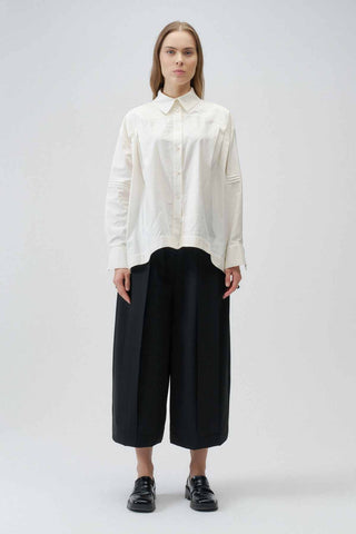 Moon Poplin Shirt – Cream