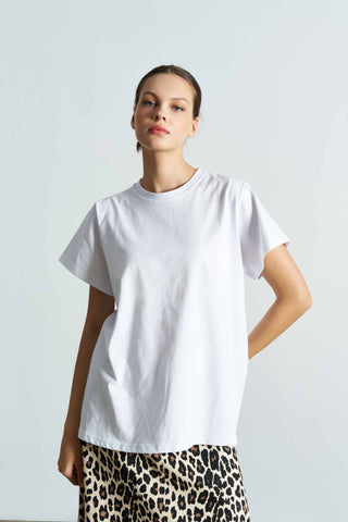 VİNCE Long White T-Shirt