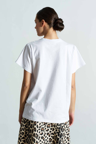 VİNCE Long White T-Shirt