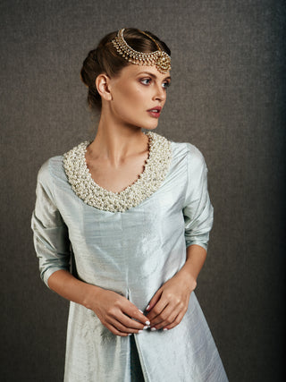 Tamara Maharani Kaftan – Powder Blue