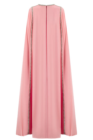 Venus Pink Silk Kaftan