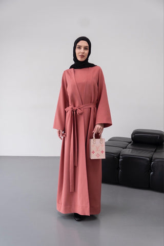 Asma Abaya & Inner Dress Set