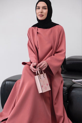 Asma Abaya & Inner Dress Set