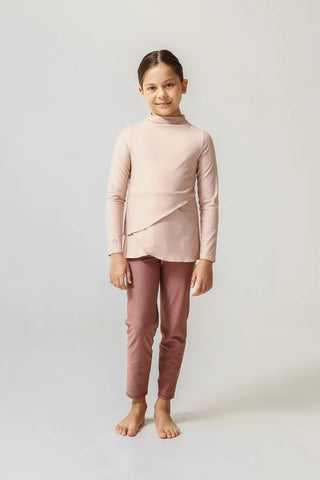 Lula Kids Two Piece Swimwear - Shell/Earth