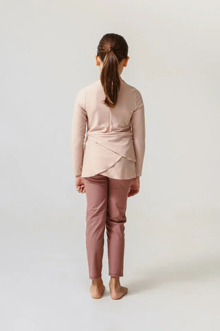 Lula Kids Two Piece Swimwear - Shell/Earth