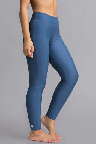 Classic Swimming Leggings - Azure