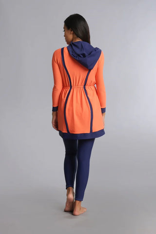 Taali Swim Set - Peach/Twilight