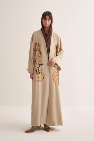Alora Abaya - Beige
