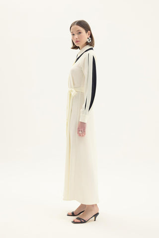 Birta Maxi Dress – White