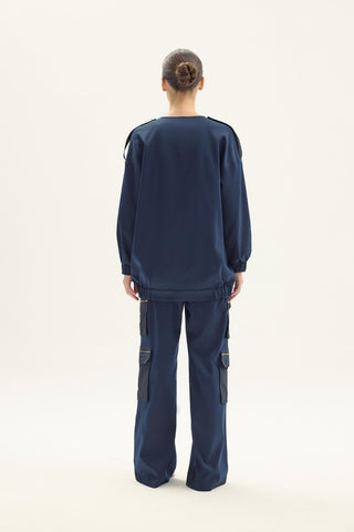 Cosmos Bomber – Navy Blue