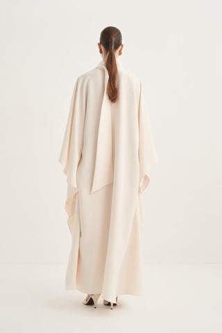 Elenor Kaftan Dress – Cream