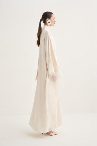 Essa Kaftan Dress – Cream