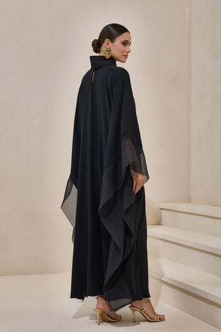 Essa Kaftan Dress – Black