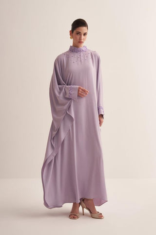 Lilies Kaftan – Lilac