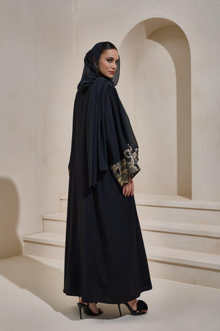 Maria Abaya Set Black