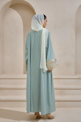 Maria Abaya Set Mint Green