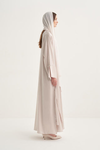 Mira Abaya Set – Beige