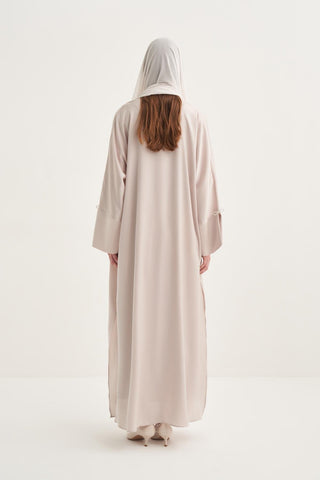 Mira Abaya Set – Beige