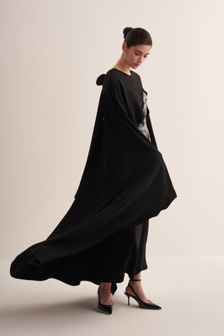 Nour Kaftan Dress – Black