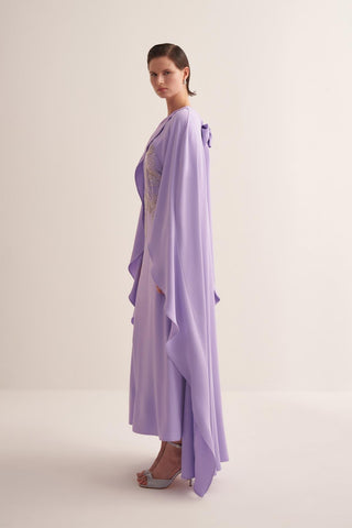Nour Kaftan Dress – Lilac