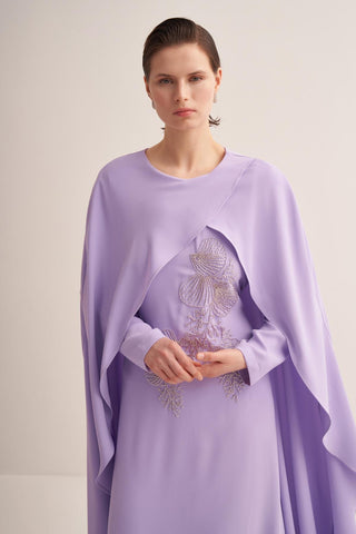 Nour Kaftan Dress – Lilac