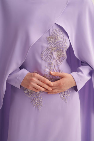 Nour Kaftan Dress – Lilac