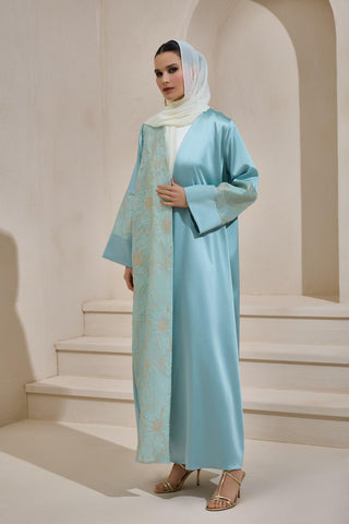 Vera Abaya Set Mint Green