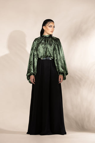 Lunar Echo Embellished Set – Green