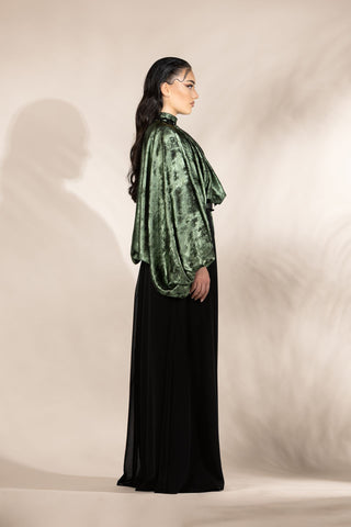 Lunar Echo Embellished Set – Green