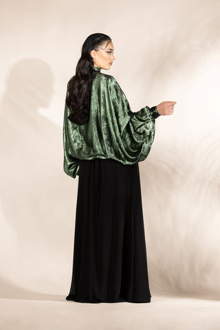 Lunar Echo Embellished Set – Green