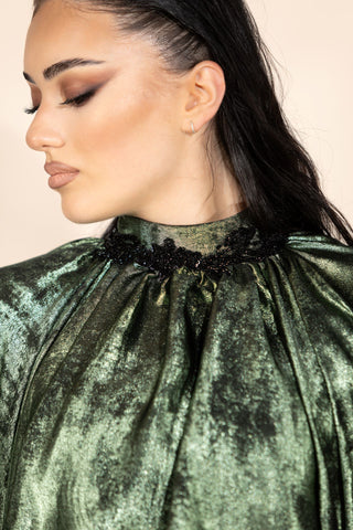 Lunar Echo Embellished Set – Green