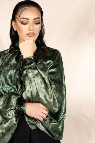 Lunar Echo Embellished Set – Green