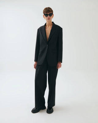 Maxim Oversized Blazer – Black
