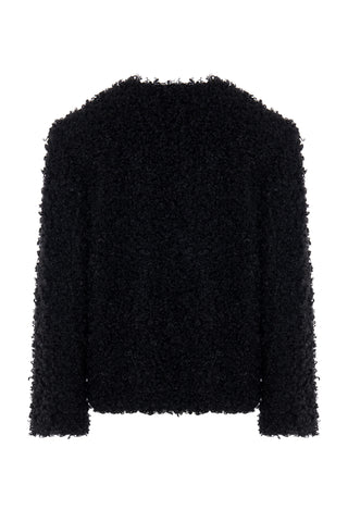 Frove Reversible Short Coat – Black