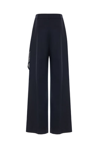 Broadway Palazzo Trousers – Black
