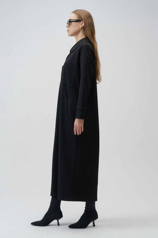 Olina Modal Dress – Black