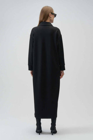 Olina Modal Dress – Black