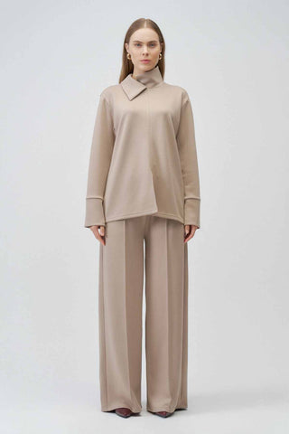 Olina Modal Co-Ord Set – Taupe