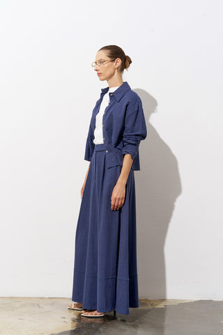 Lipa Linen Navy Set