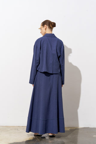 Lipa Linen Navy Set